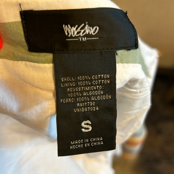 Mossimo Supply Co.: Pastel Striped Knee Length Skirt, Size Small - Picture 8 of 8